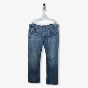 BUFFALO DAVID BITTON Mens Jeans Size 36 x 32 Blue‎ Denim Casual Straight Leg